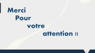 Merci
Pour
votre
attention !!
42
 