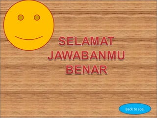 Kalimat
majemuK
Unsur-unsur Kalimat
Jenis Kalimat
Kalimat Majemuk Setara
Kalimat Majemuk Bertingkat
Contoh Soal
Tentang Media
Kurikulum
Beranda
Back to soal
 