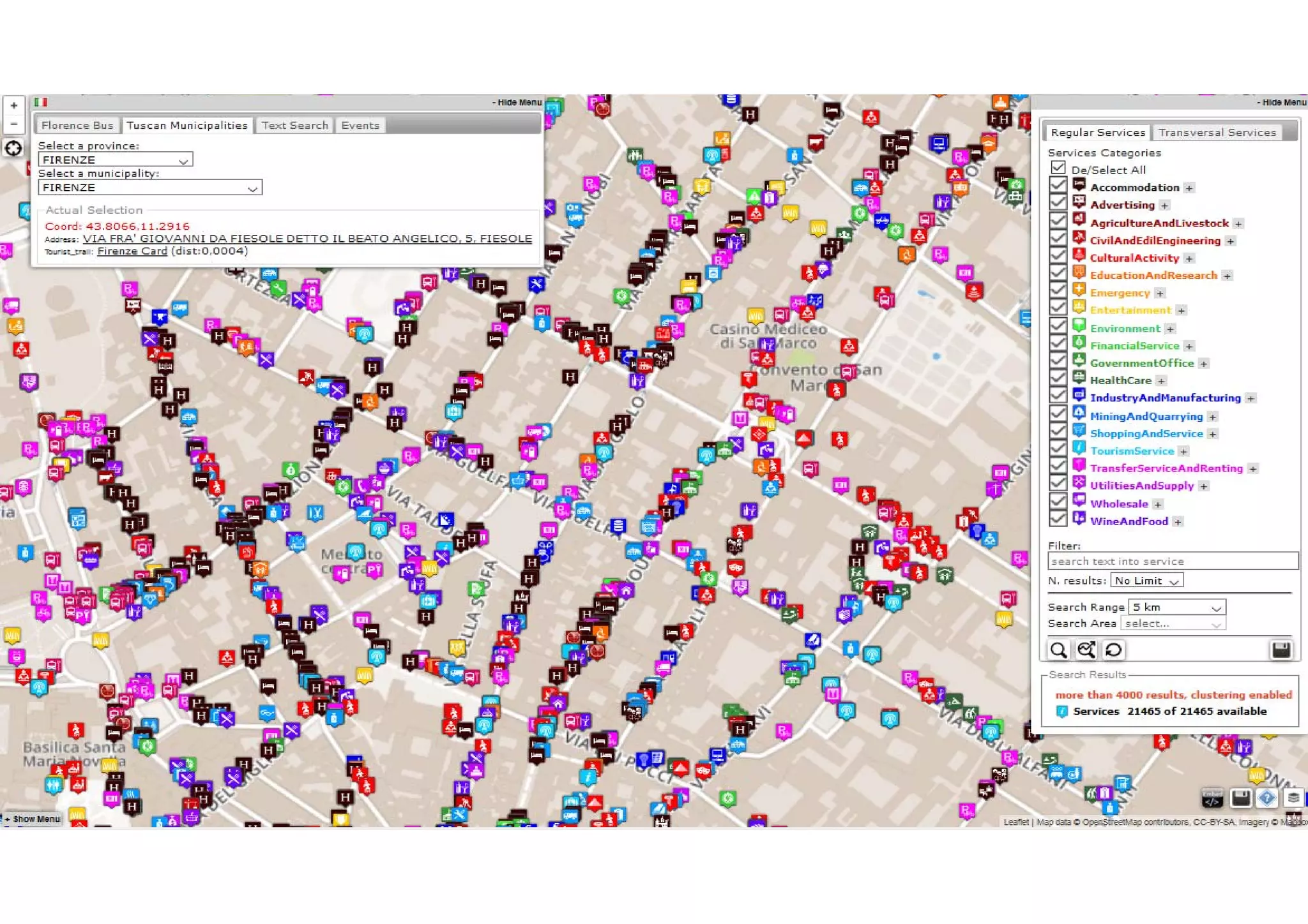 DISIT Lab, Distributed Data Intelligence and Technologies
Distributed Systems and Internet Technologies
Department of Information Engineering (DINFO)
http://www.disit.dinfo.unifi.it
http://www.disit.org
DISIT lab, Km4City, January 2017 13
 