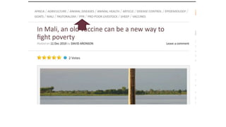 ILRI KM Architecture: use of open access and FAIR principles to make knowledge travel 