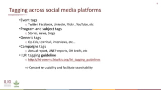 ILRI KM Architecture: use of open access and FAIR principles to make knowledge travel 