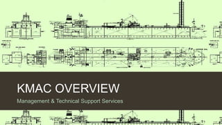KMAC OVERVIEW
Management & Technical Support Services
 
