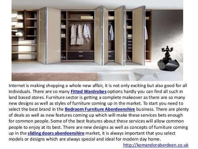 Bedroom Furniture Sliding Doors Aberdeen Wardrobe