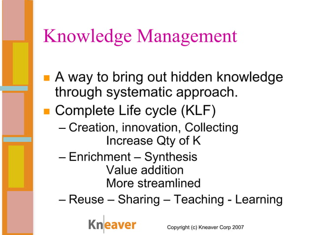 Km a starter_view_ppt | PDF | Business and Finance