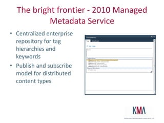 Microsoft SharePoint Server 2010 … the bright frontierEastern Long Island, July 4, 2010