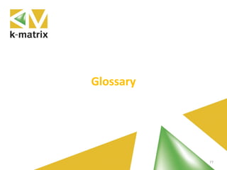 Glossary
77
 