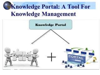 Knowledge Portal: A Tool For
Knowledge Management
 