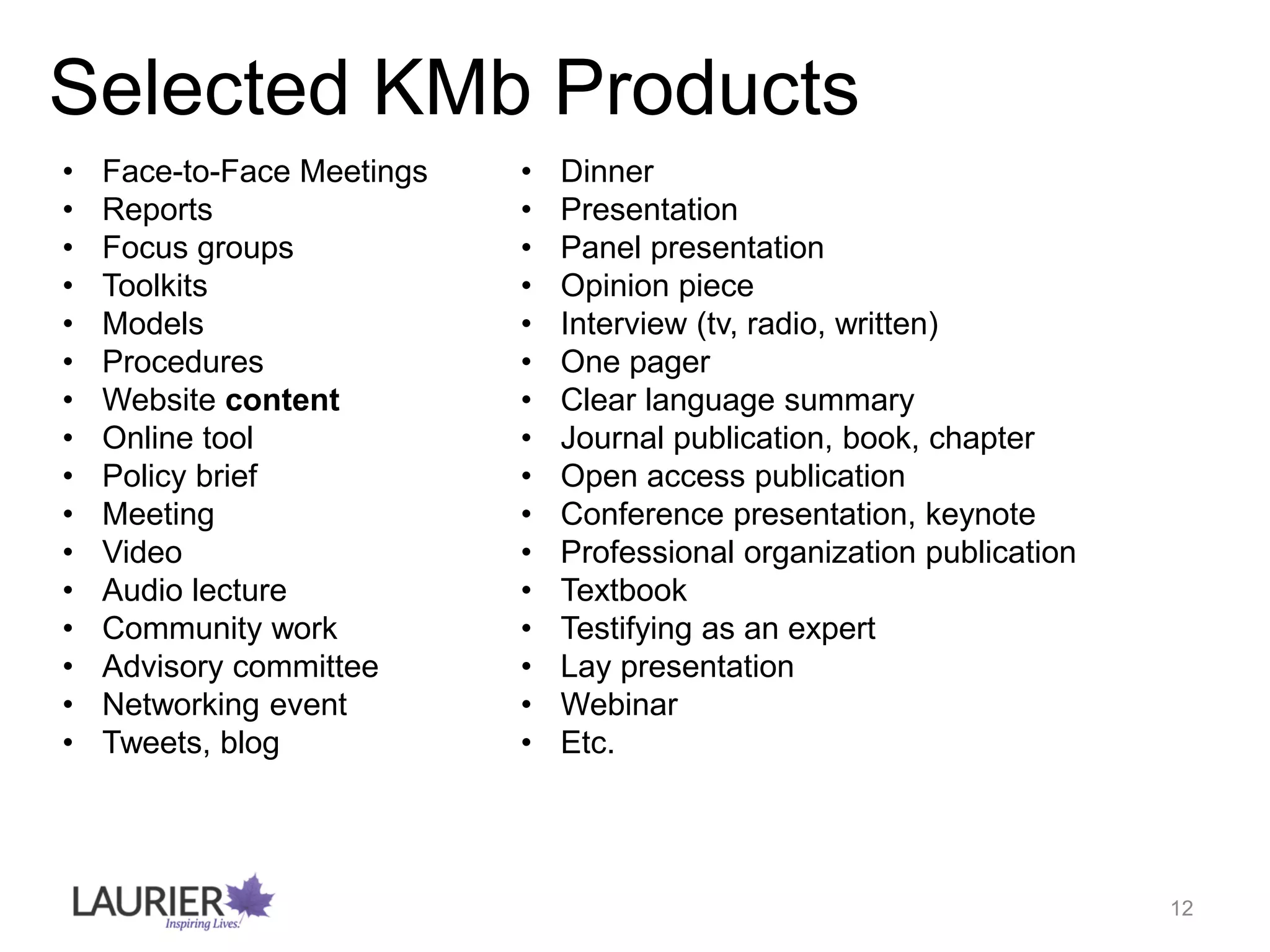 Kmb for communications students 26 oct15 | PDF