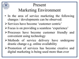 Introduction to Service Marketing | PPTX