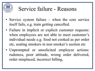 Service Quality and Service Performance evaluation | PPTX