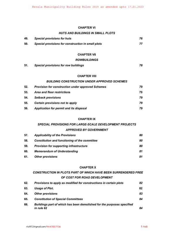 KMBR 2019 amended upto 17.01.23.pdf Kerala municipal building rules