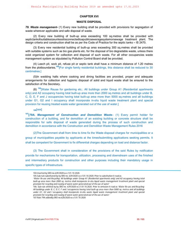 KMBR 2019 amended upto 17.01.23.pdf Kerala municipal building rules