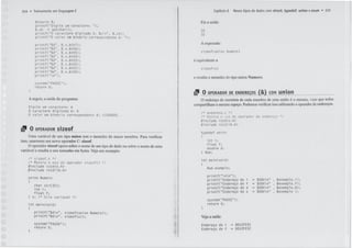 Treinamento linguagem c