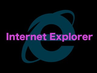 Internet Explorer
MSDNにチュートリアルなどのページがある。
（寧ろそれ以外どこにも載ってない）
Browser Extensions Overviews and Tutorials
https://msdn.microsoft.com/en-us/library/
aa753616%28v=vs.85%29.aspx
C#で書くっぽい。
あんまり書いてる人見たこと無い気がする
 