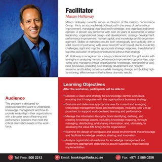 ASTD Knowledge Management Certificate PDF ASTD Knowledge Management Certificate PDF
