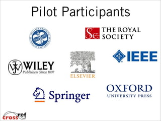 Pilot Participants
 