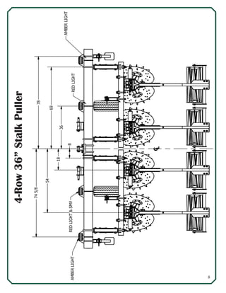 8
8
CL
18
54
36
69
78
745/8
AMBERLIGHT
REDLIGHTAMBERLIGHTREDLIGHT&SMV
4-Row36”StalkPuller
 