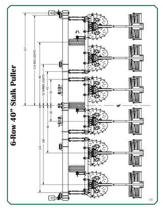 13
6-Row40”StalkPuller
CL
20
60
100
33
43
80
52AMBERLIGHTS
114REDLIGHTS
110
117
 