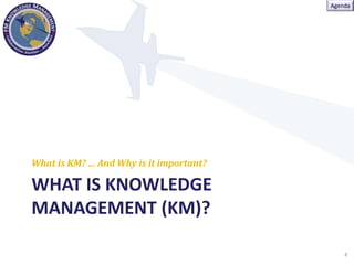 Knowledge Management in the Department of Defense