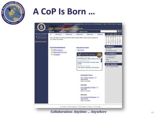 Knowledge Management in the Department of Defense