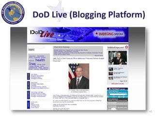 Knowledge Management in the Department of Defense