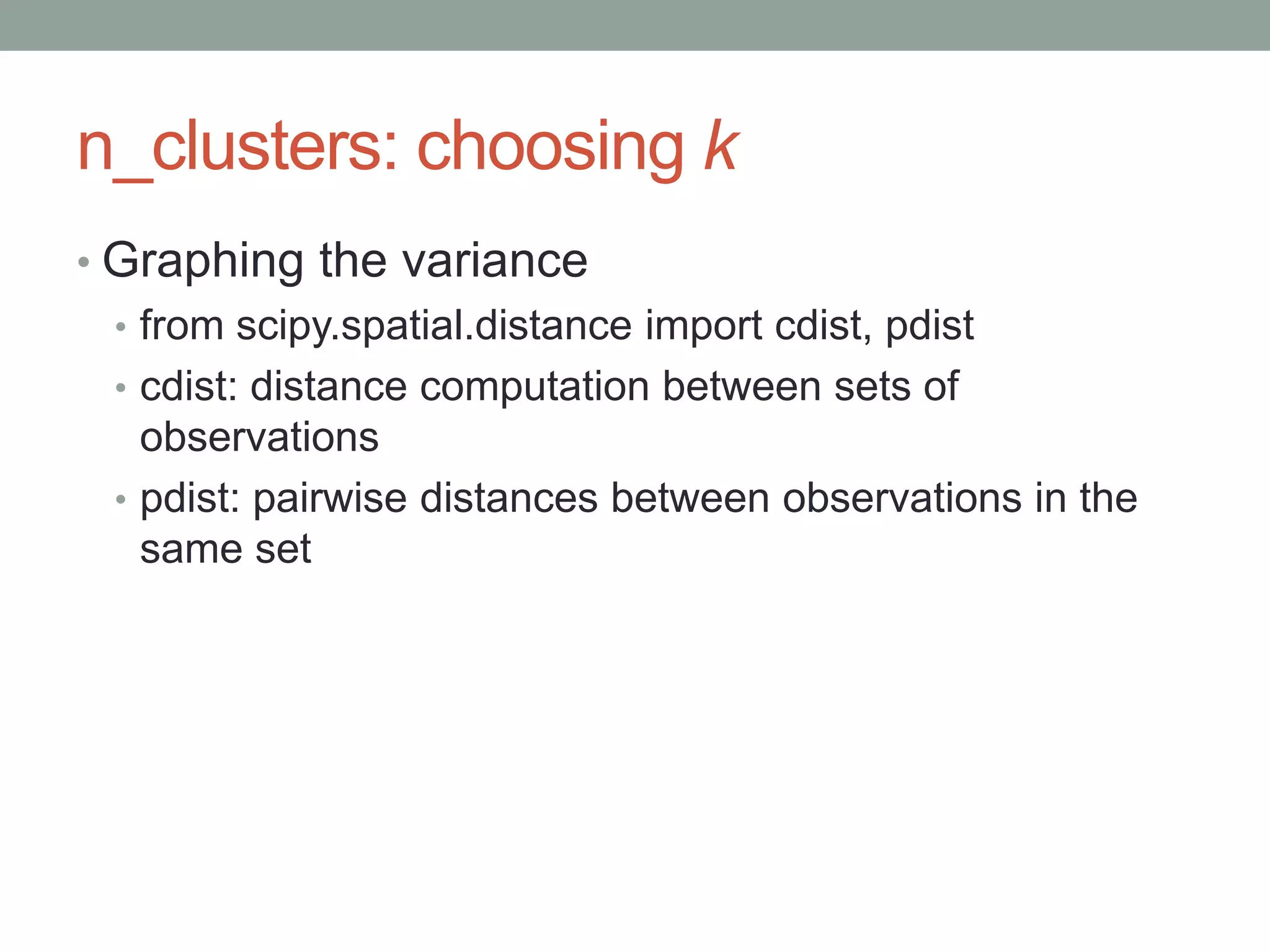 K-means Clustering with Scikit-Learn | PPTX