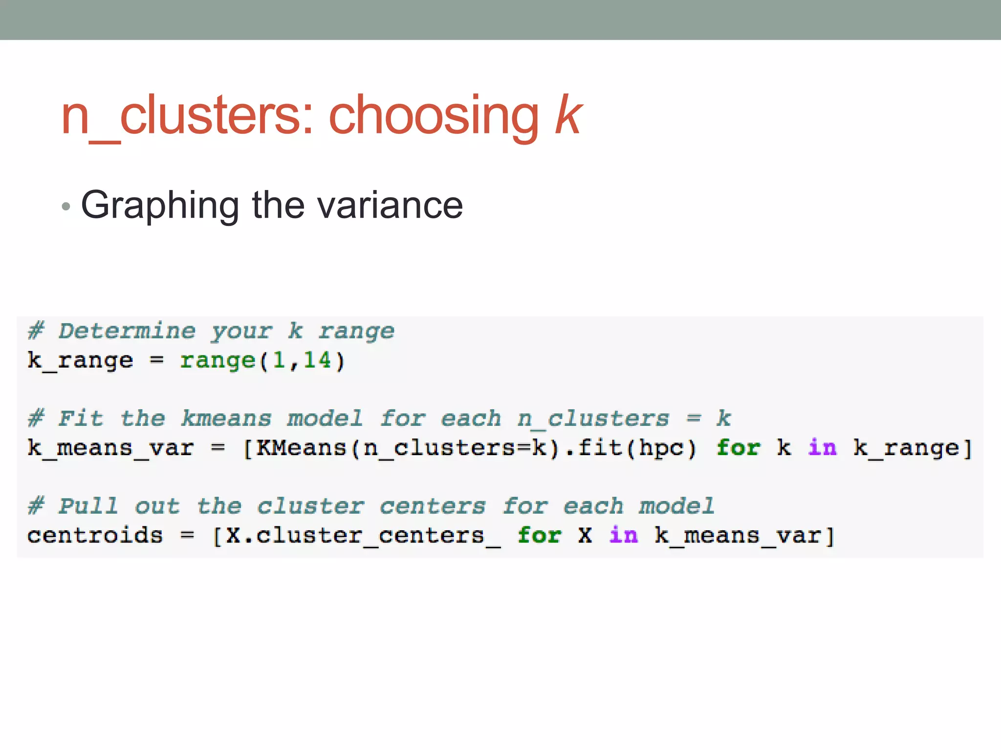 K-means Clustering with Scikit-Learn | PPTX