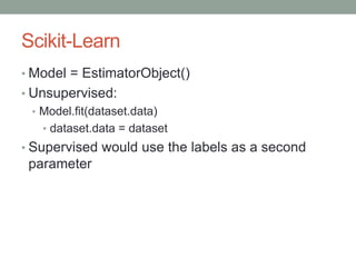 K-means Clustering with Scikit-Learn | PPTX