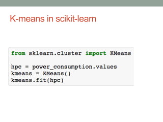 K-means Clustering with Scikit-Learn | PPT