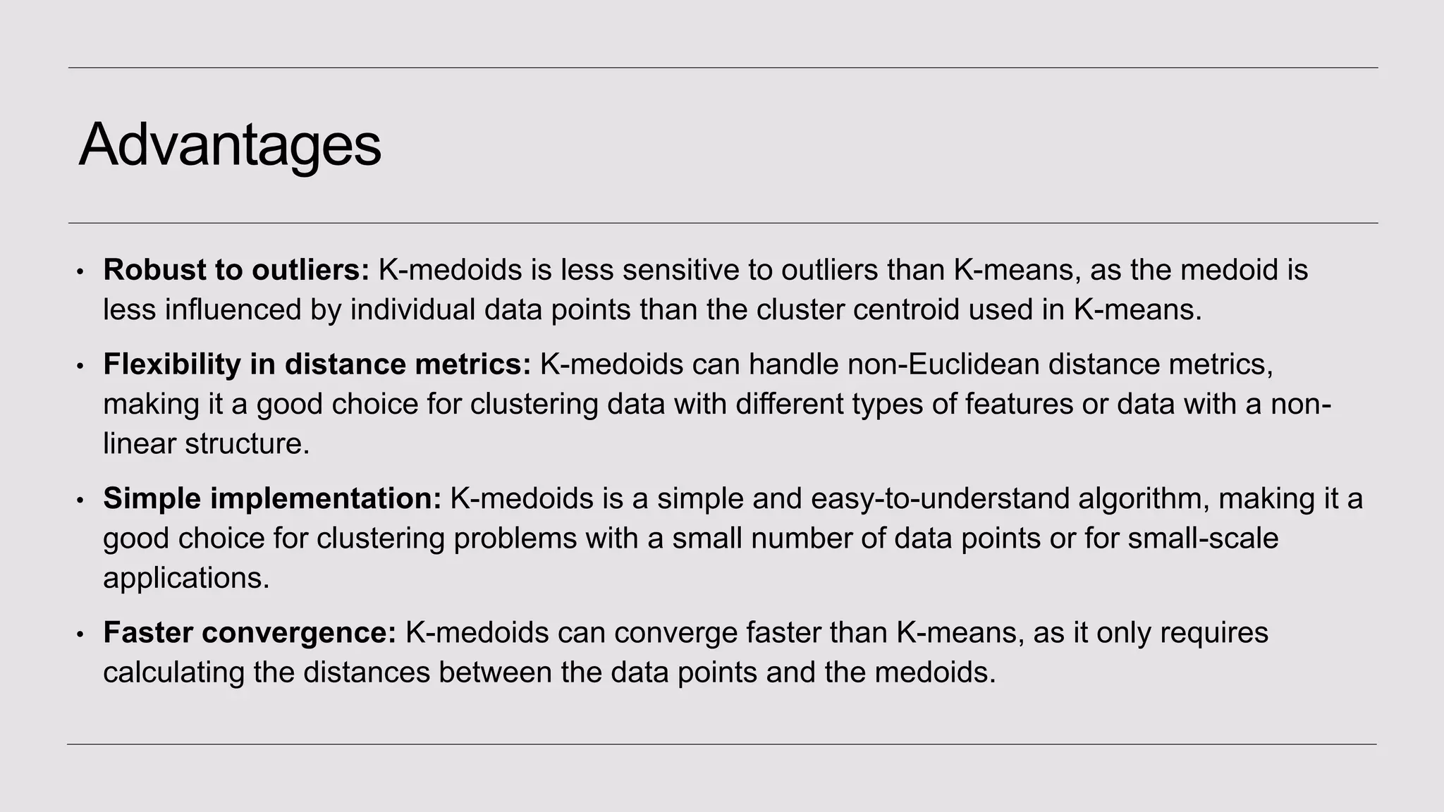 k medoid clustering.pptx | Computing | Technology & Computing