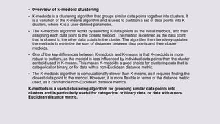 k medoid clustering.pptx | Computing | Technology & Computing