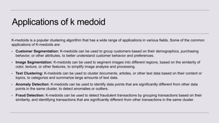 k medoid clustering.pptx | Computing | Technology & Computing