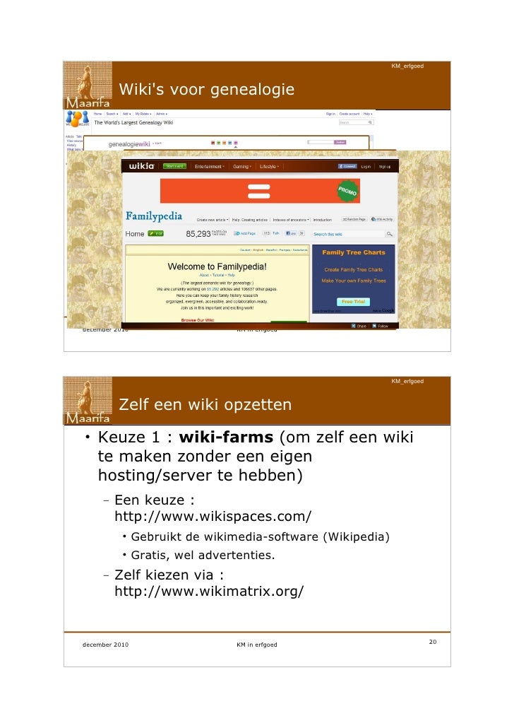 i keuze wikispaces kennismanagement binnen lokale erfgoedorganisaites i keuze wikispaces kennismanagement binnen lokale erfgoedorganisaites