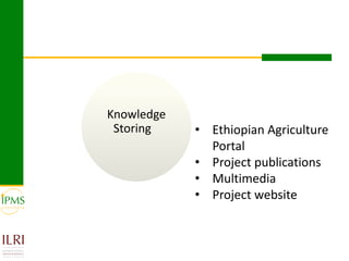 Innovative approaches of knowledge management in agriculture: Experiences from IPMS project–Ethiopia 