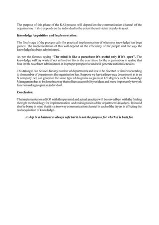 Knowledge Management for small sized and medium enterprises | PDF