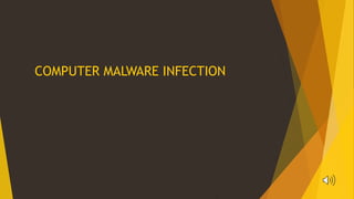 COMPUTER MALWARE INFECTION
 