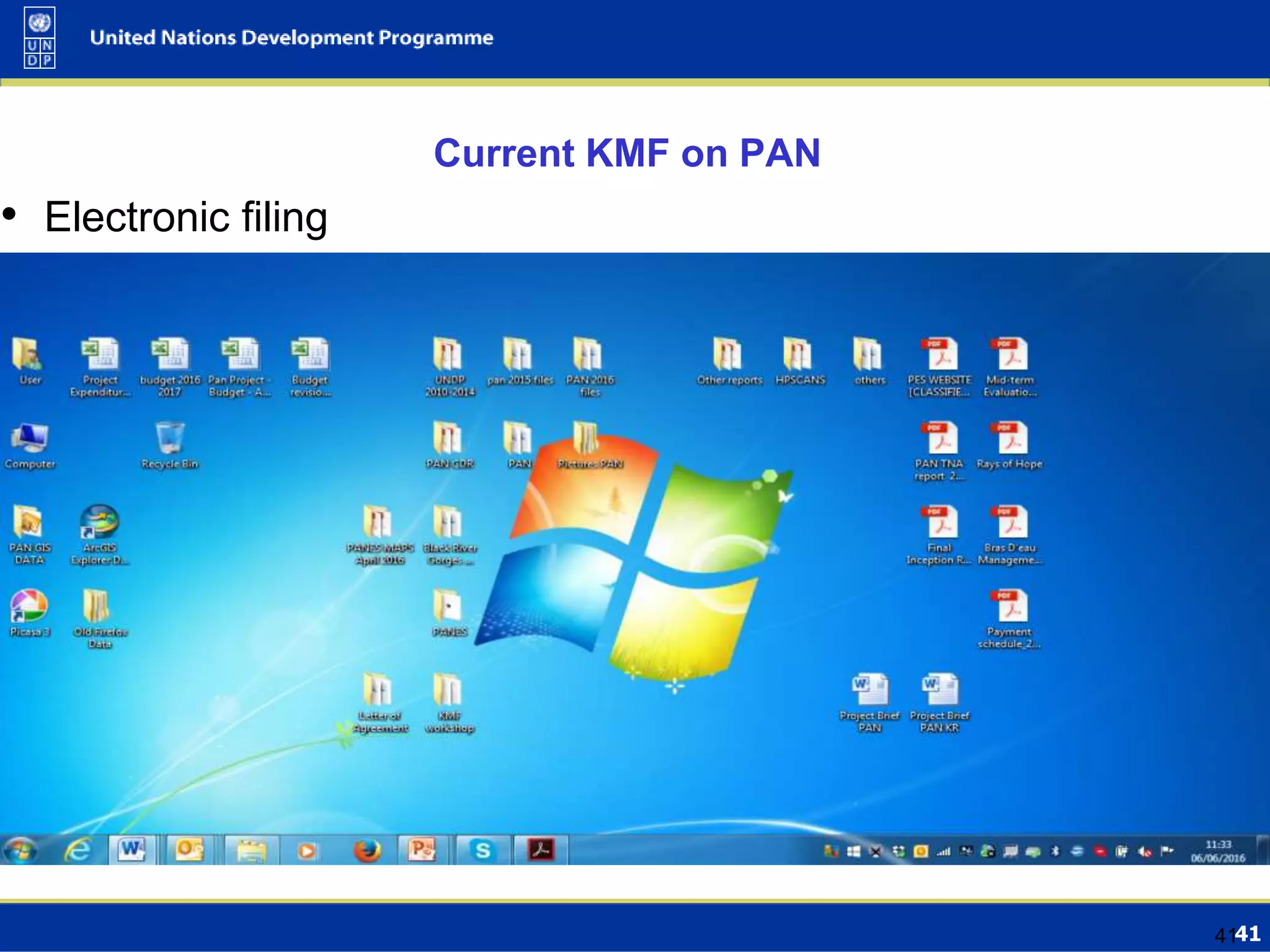4141
Current KMF on PAN
• Electronic filing
 