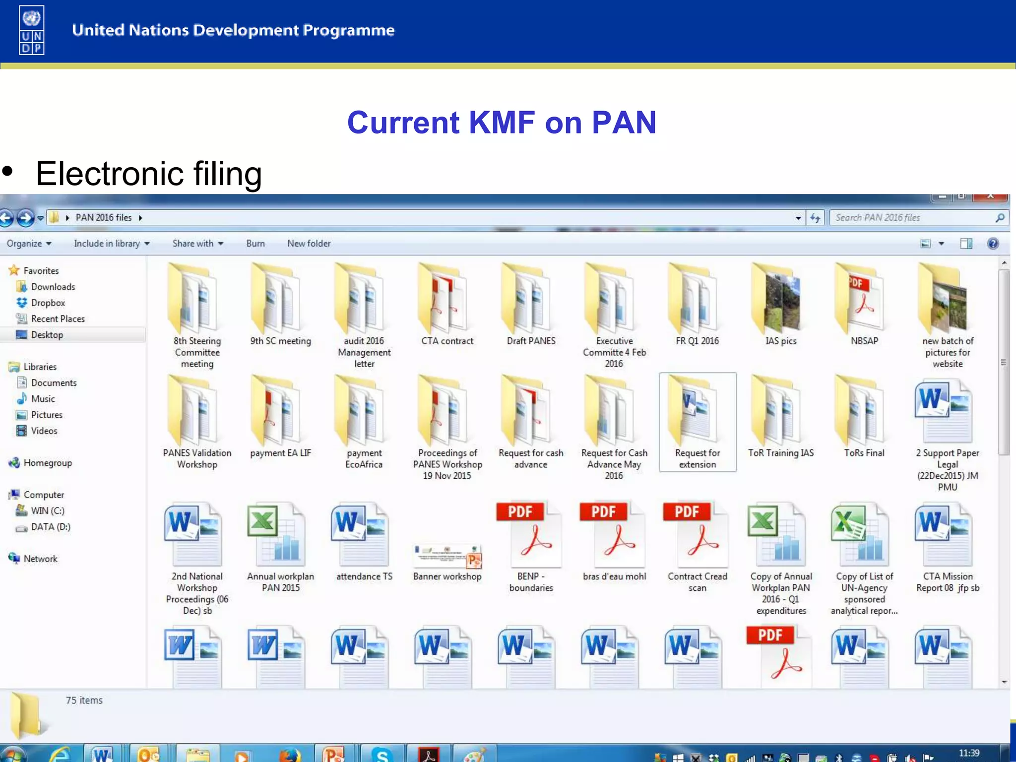 4242
Current KMF on PAN
• Electronic filing
 