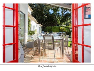 View from the kitchen

 