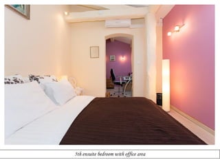 5th ensuite bedroom with office area

 