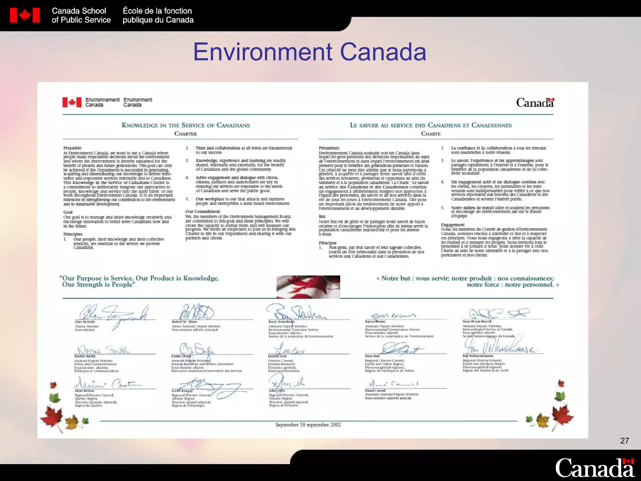 Environment Canada 