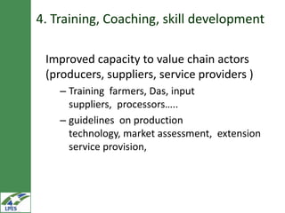 Knowledge management, communication and e-extension in the LIVES project