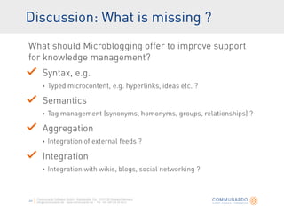 



   



   



   




Communardo Software GmbH · Kleiststraße 10a · D-01129 Dresden/Germany
info@communardo.de · www.communardo.de · Tel. +49 (351) 8 33 82-0
 