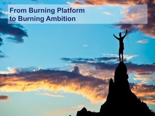 Onsite Insights
Company visits across the UK
www.onsiteinsights.co.ukailsa@onsiteinsights.co.uk
From Burning Platform
to Burning Ambition
 