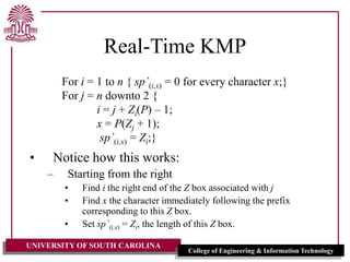 Knutt Morris Pratt Algorithm by Dr. Rose.ppt