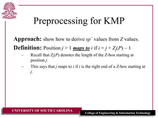 Knutt Morris Pratt Algorithm by Dr. Rose.ppt
