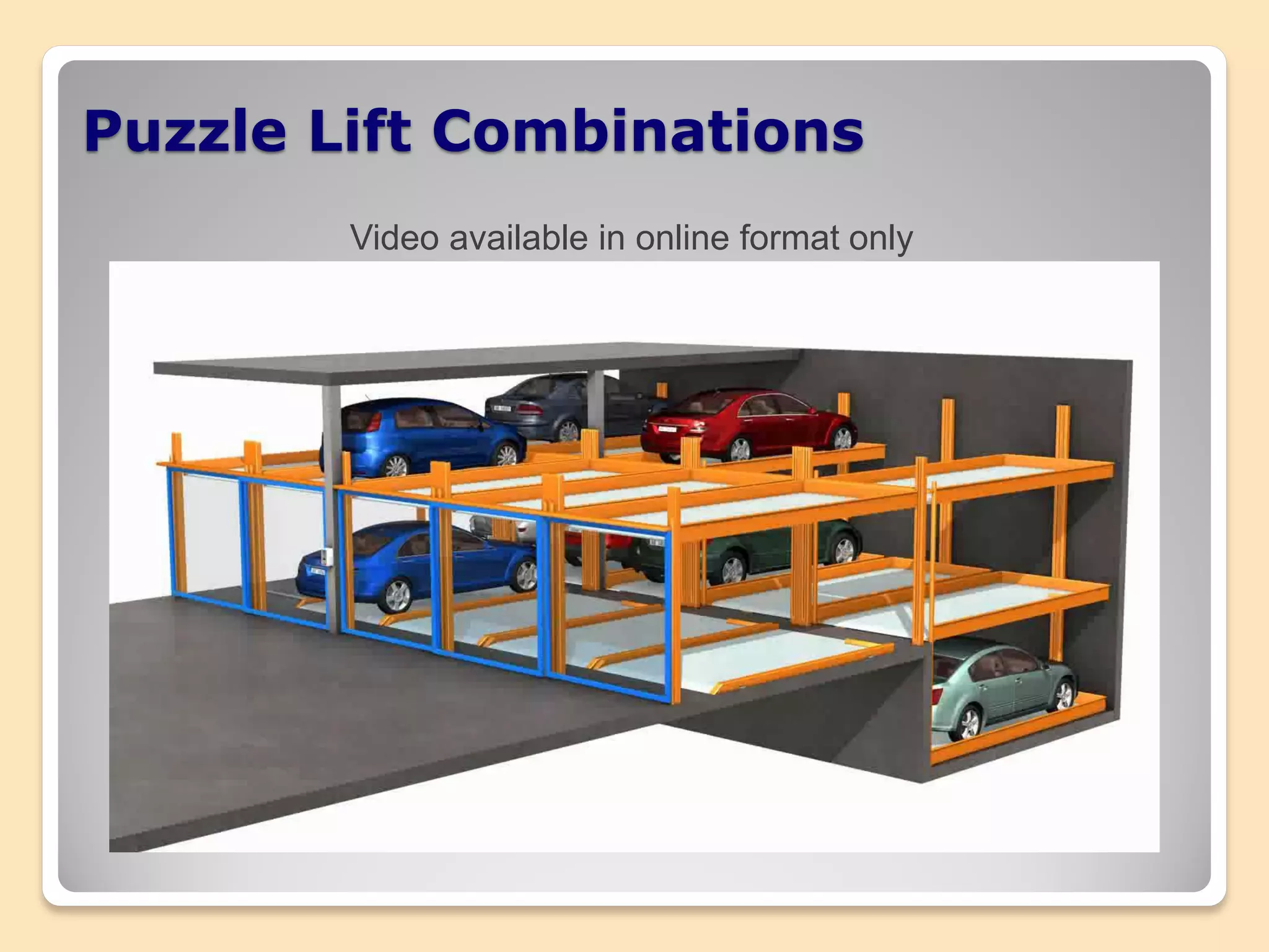 Puzzle Lift Combinations
Video available in online format only
 