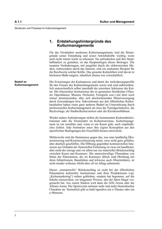 Peter Bendixen: Allgemeine Grundlagen des Kulturmanagements