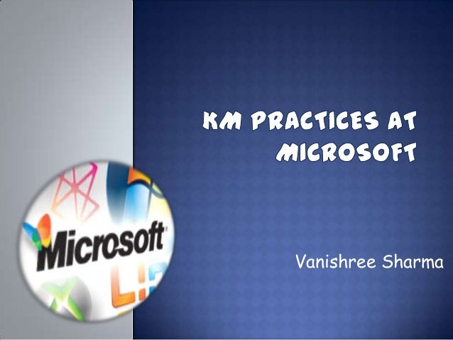 microsoft knowledge management