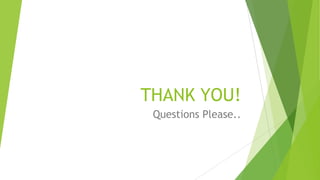 THANK YOU!
Questions Please..
 